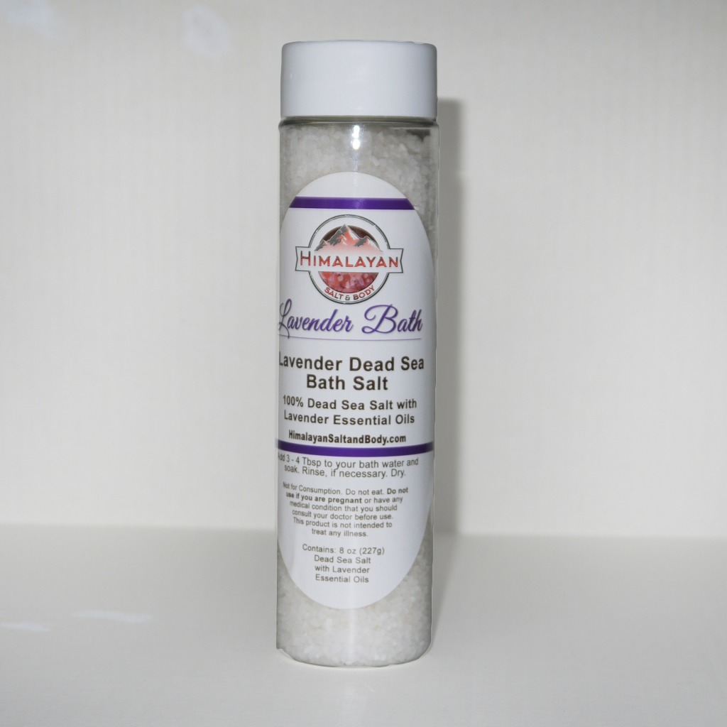 Lavender Dead Sea Bath Salt Himalayan Salt & Body